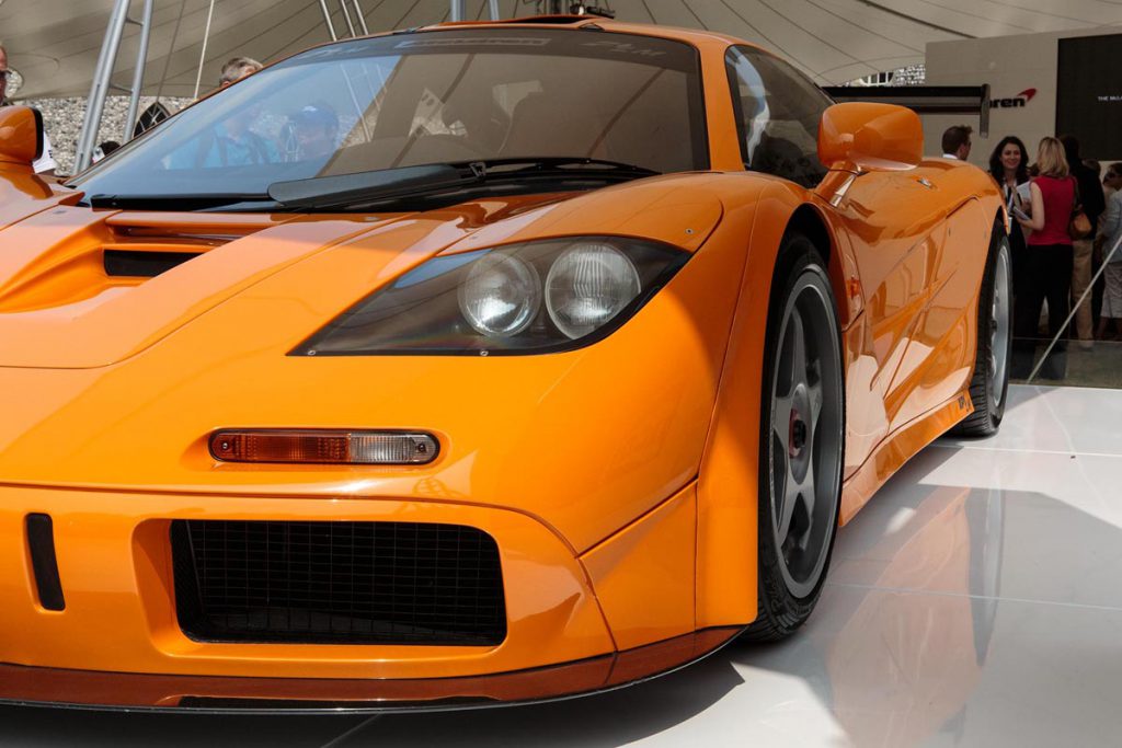 1995 McLaren F1 LM (Lee McKenzie in the background!)
