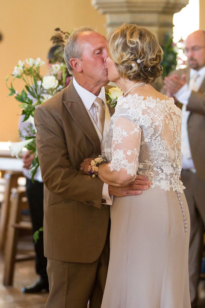 The kiss!
