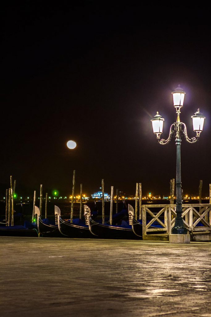 Gondolas on Riva degli Schiavoni