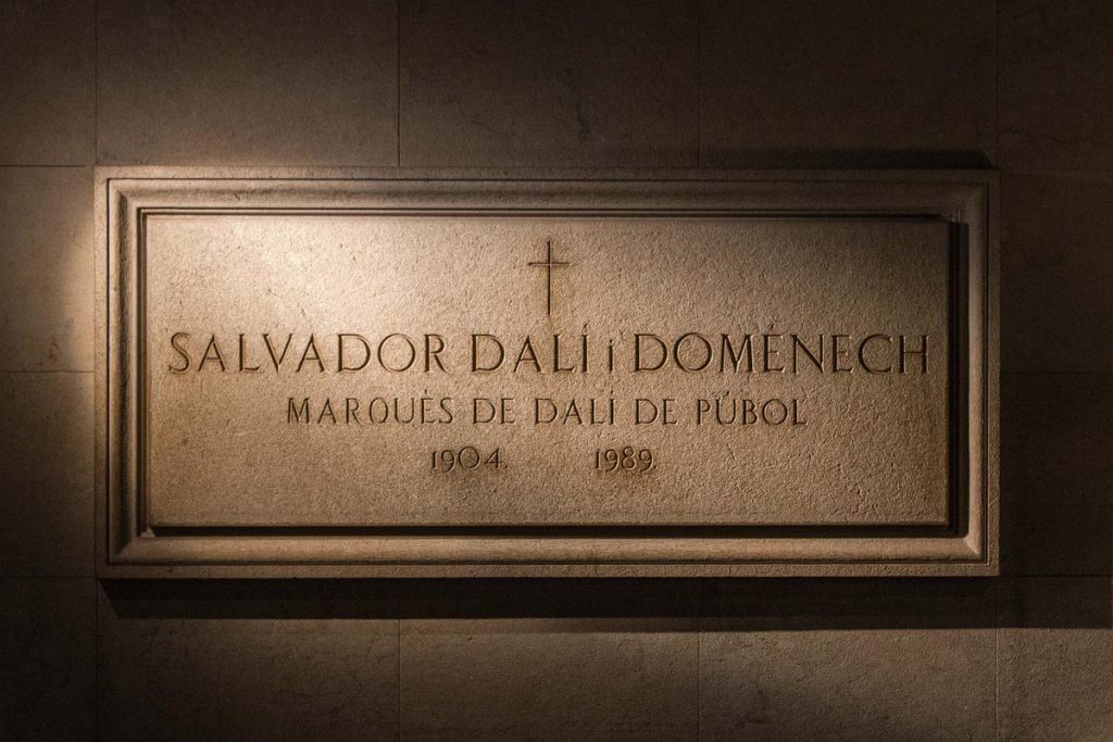Dalí's Crypt, Teatro-Museo Dalí, Figueras